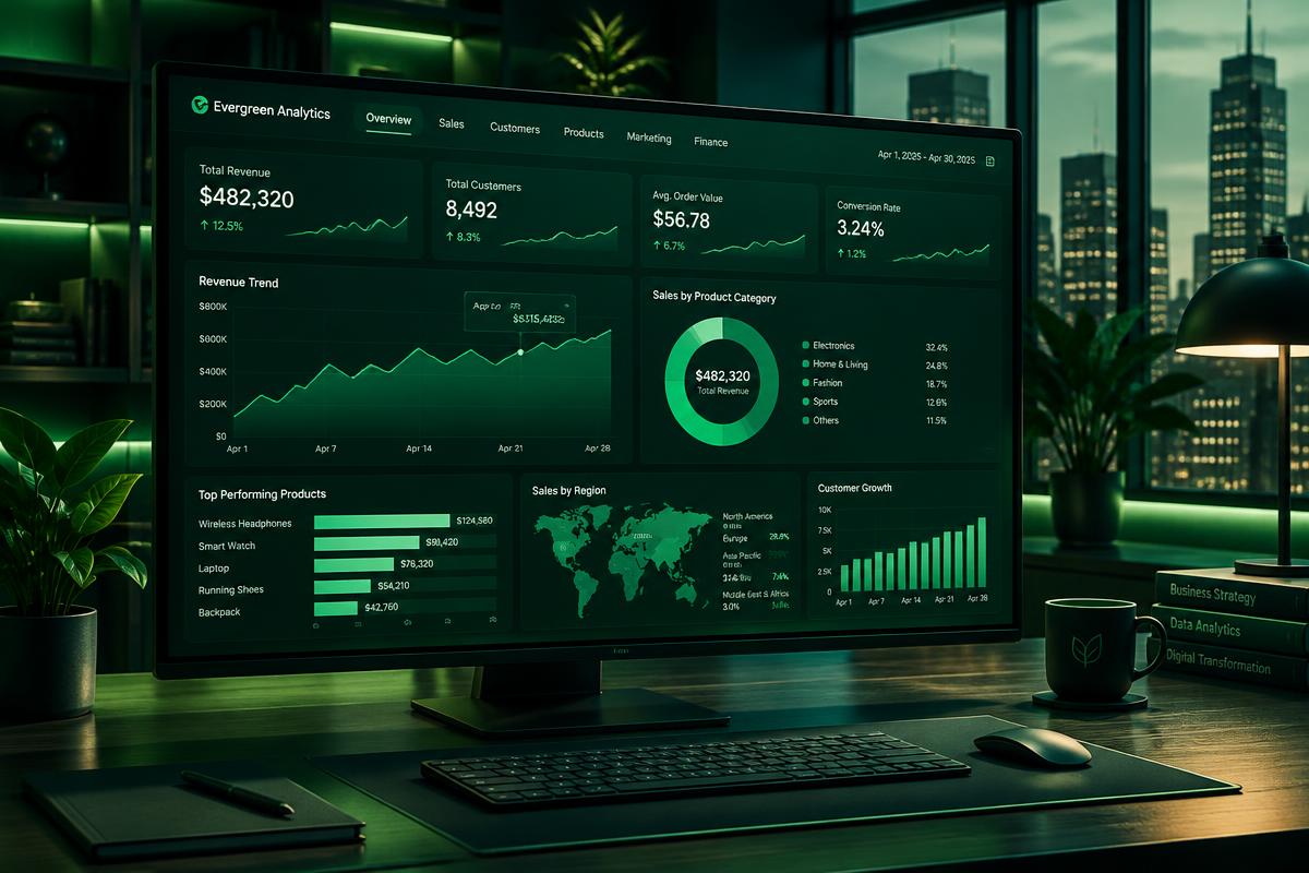 Sample: Sales KPI Dashboard